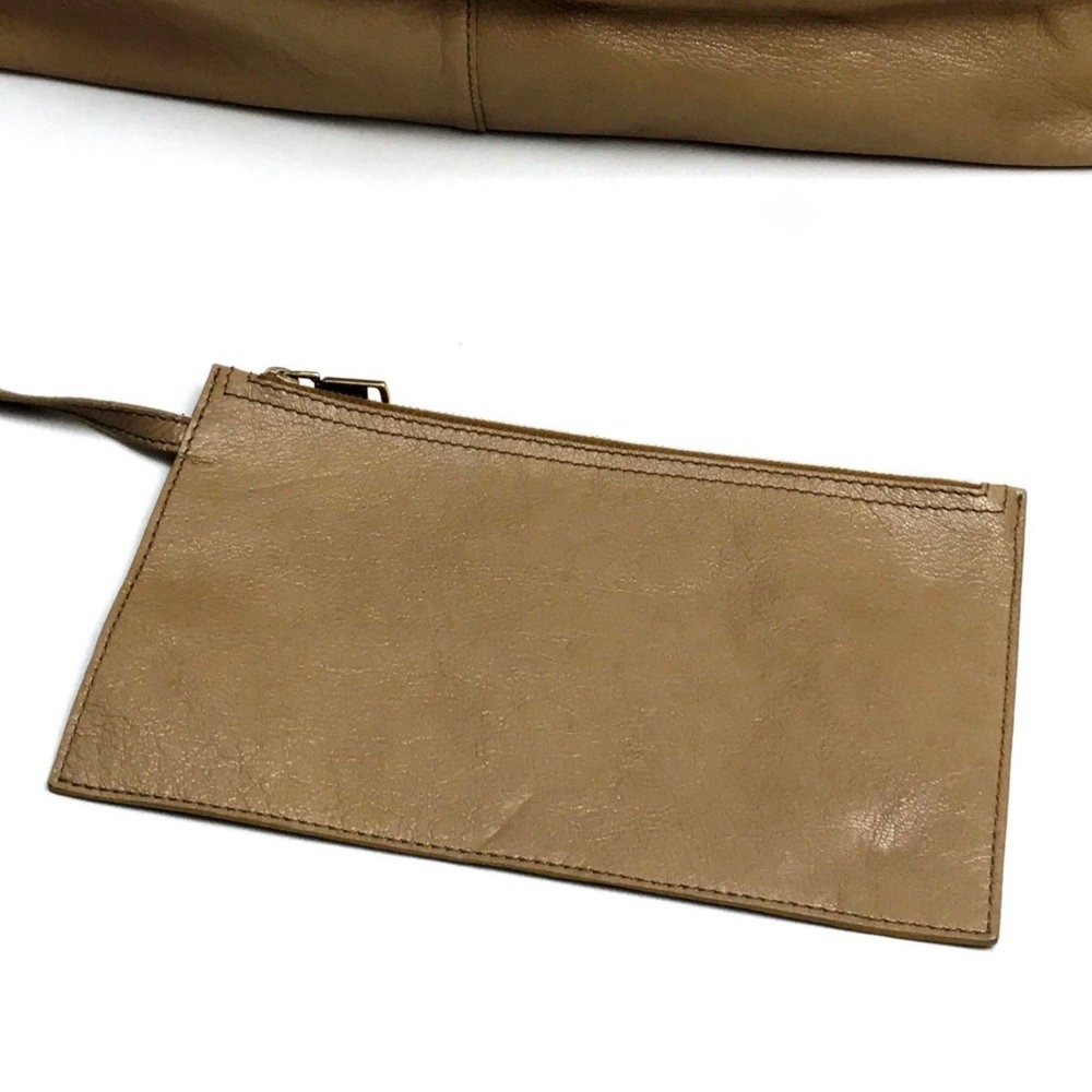 YVES SAINT LAURENT Reversible Beige Gold Shoulder Tote Bag - Picture 8 of 10